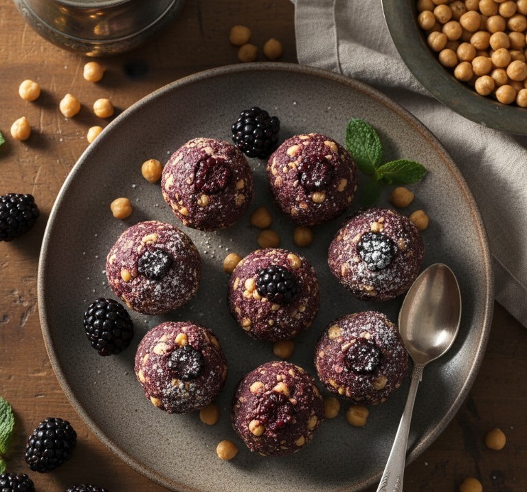 Nohutlu Kara Böğürtlenli Tatlı