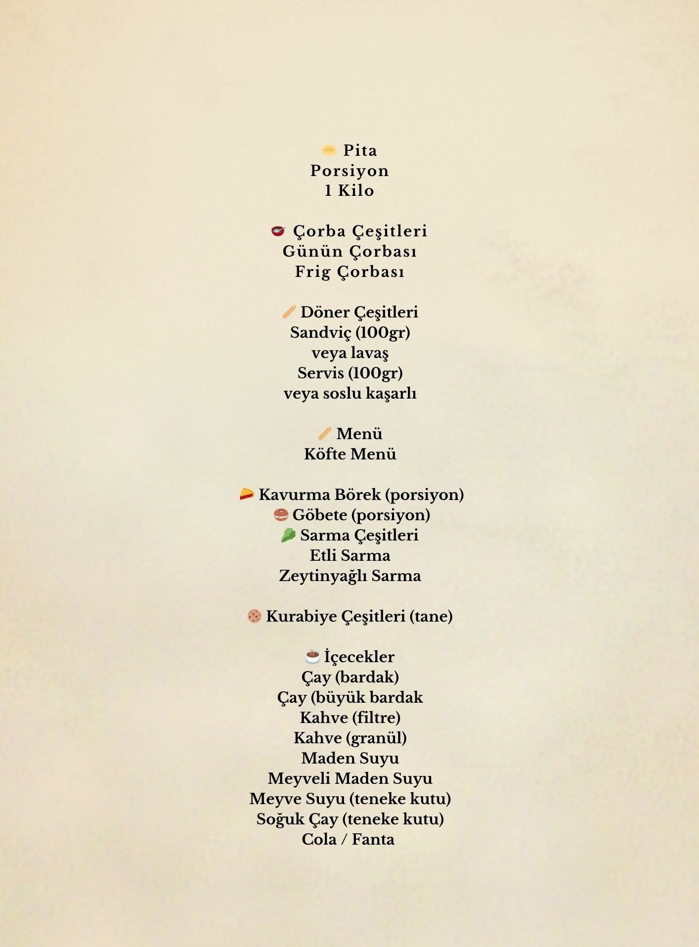 Bekos Cafe Tatlıları